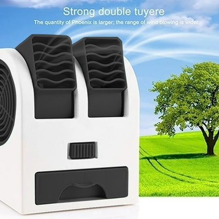 

Mini Conditioning 3-In-1 Fan Humidifier Purifier /Outdoor USB/Battery Powered Portable Quiet Cooler