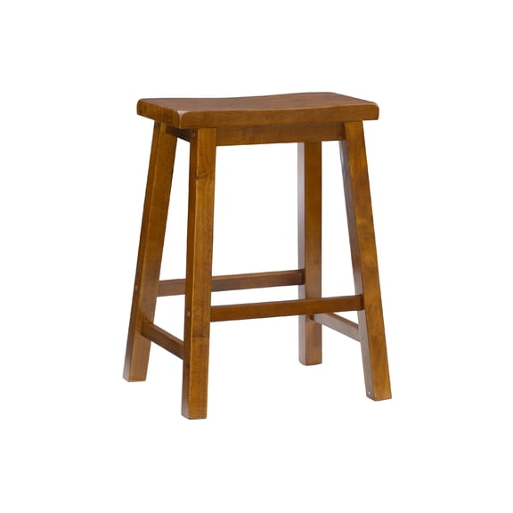 Powell "Honey Brown" Counter Stool, 24" Seat Height