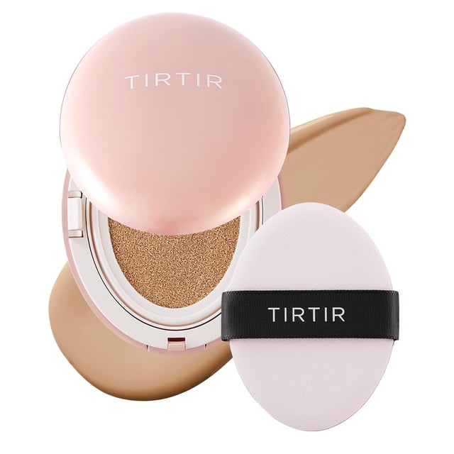 Mascarilla Tirtir de Cushion Foundation, para todo tipo de funda, rosa #25N, moca
