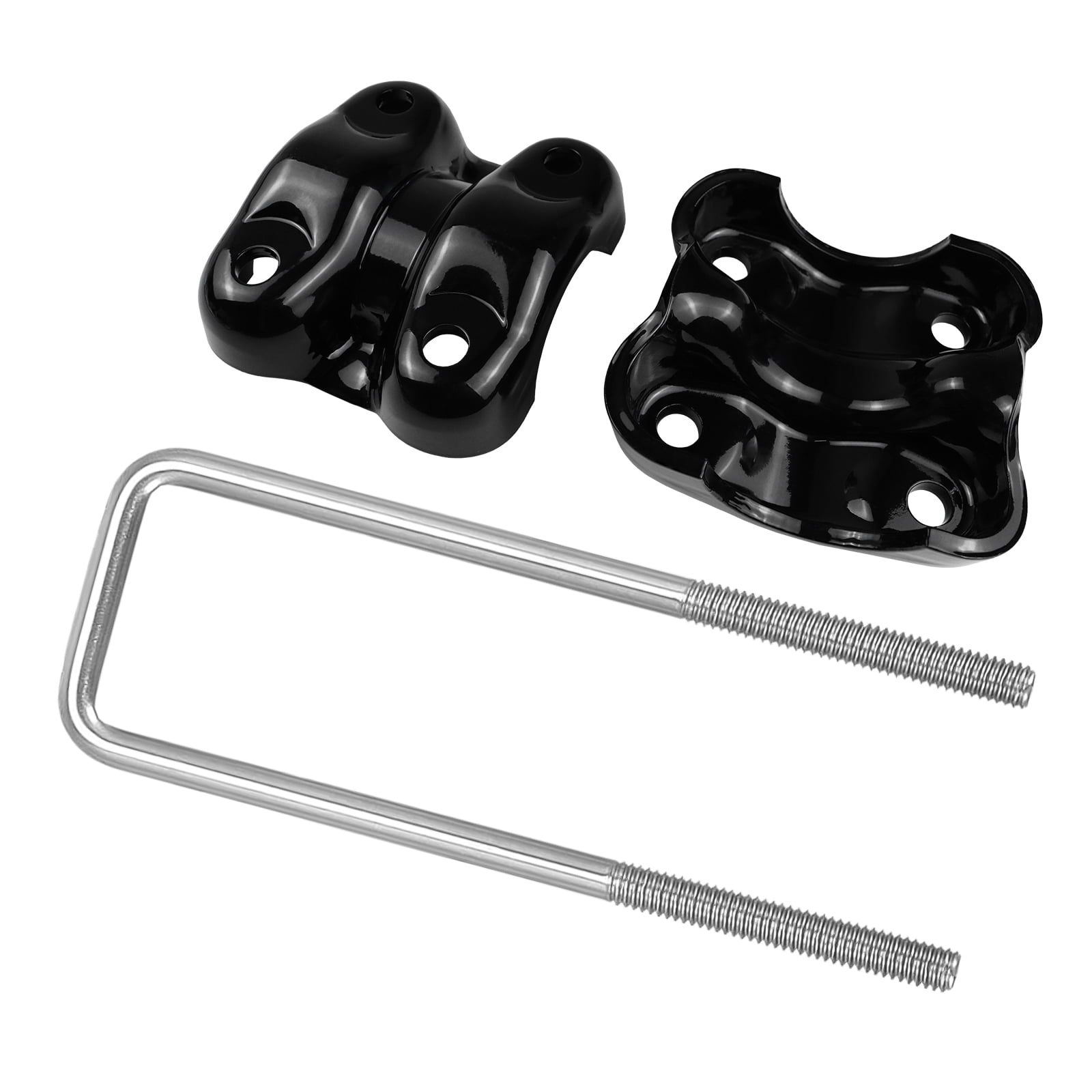 Hex Autoparts Rear Axle Leaf Spring U-Bolts & Plates 15592585 15592586 for 1988-2000 Chevrolet C1500 K1500 Silverado Tahoe Suburban GMC Yukon Cadillac Escalade Axle U Bolts and Plates Kit