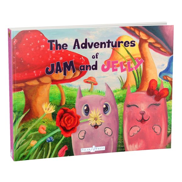 Libro infantil Golden Bell Studios Las aventuras de Jam and Jelly