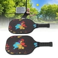 thumbnail image 3 of Remolas de Pickleball, Fibra de Carbono Liviana PU Equipo de Pelota de Pepinillo Suave Con Bolas Con Bolas y Bolsa de Almacenamiento para Abrenamiento, 3 of 7