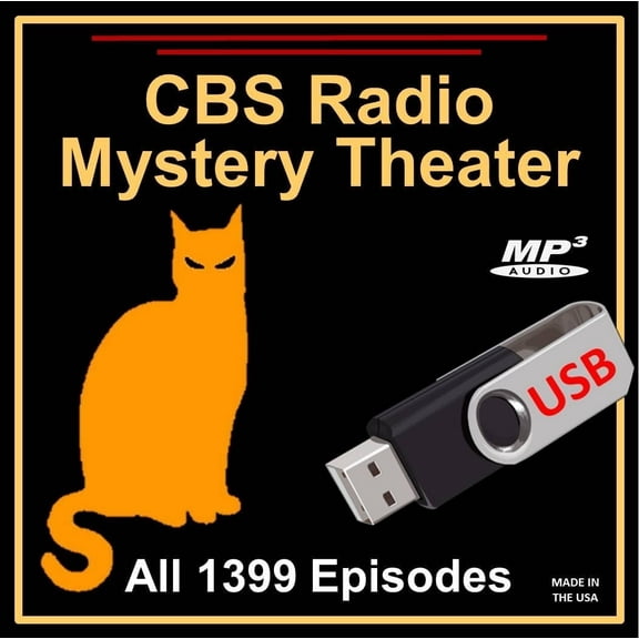 CBS Radio Mystery Theater: All 1,399 Episodes in MP3 [USB Flash Drive]