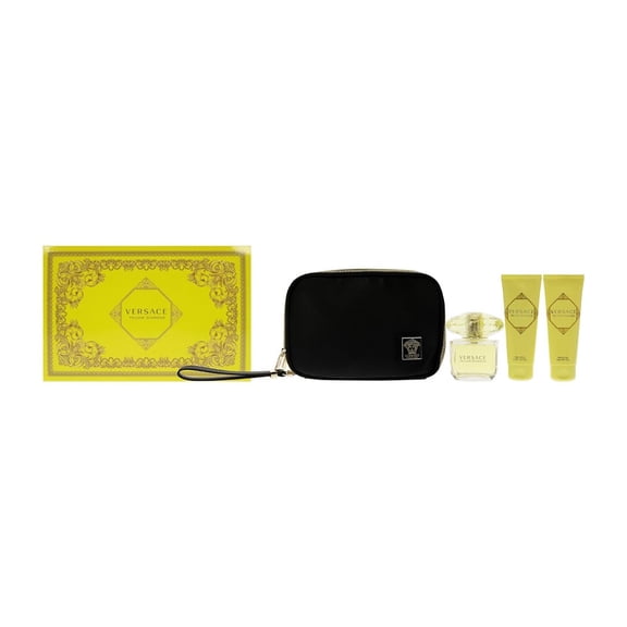 Versace Ladies Yellow Diamond Gift Set Fragrances 8011003884902