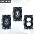 thumbnail image 2 of Light Switch Cover Switch Plate Outlet Cover Plug Cover for Electrical Toggle Switch Explosion Of Blue Ink, 2 of 6