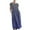 Navy, variant on Summer Plus Size Dresses for Womens 2025 Fashion Sleeveless Maxi Pockets Linen Loose Baggy Kaftan Long Dress