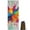 Colorful Radial Paint, variant on Blue White Tie Dye Spiral Pattern Hot Yoga Mat Towel Non Slip for Hot Yoga - Quick-Drying Yoga Mat Cover with 4 Corner Pockets with Travel Bag - Hot Yoga Towel Non Slip 70"x26"