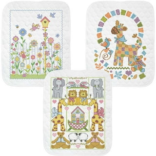 Baby by Herrschners® Pre-Quilted Bundle of Joy Baby Quilt Stamped Cross-Stitch  Kit - Walmart.com