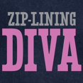 thumbnail image 3 of CafePress - Zip Lining DIVA - Pullover Hoodie, Classic & Comfortable Hooded Sweatshirt, 3 of 4