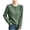 Army Green, variant on Women's Button Down Sweaters Casual Soft Crew Neck Long Sleeve Cable Knit Cardigan Loose Dressy Solid Color Business Sweaters XXL