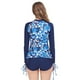 thumbnail image 2 of Traje De Baño Damas Traje de baño de mujer conservador de dos piezas para accesorios femeninos (M azul cielo), 2 of 8