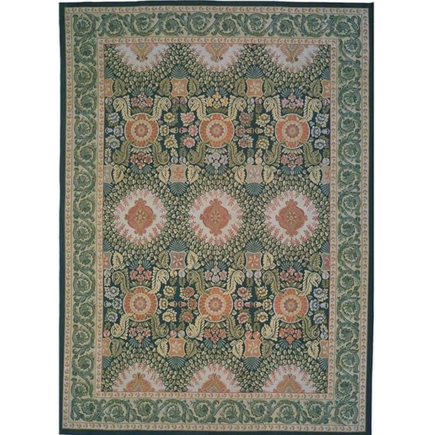 Pasargad Carpets 131G 12X18 12 ft. 1 in. x 18 ft. 3 in. Aubusson Hand