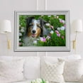 thumbnail image 6 of Coolnut 500 PCS Jigsaw Puzzles, Artwork Gift for Adults Teens Sheepdog On Flowers Wooden Puzzle Games, 20.5" x 14.9" 500 Pieces, 6 of 7