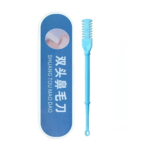 Maquinillas de afeitar para hombres - Cortador de vello nasal en 1 2024, cuchilla de doble cara mejorada, herramienta para eliminar el vello nasal, recortador giratorio de vello nasal.
