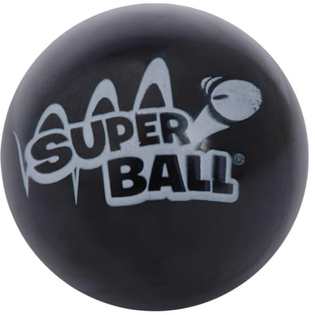 Wham-O Incredible SuperBall® Toy, Black Bouncing Ball, Children Ages 5 