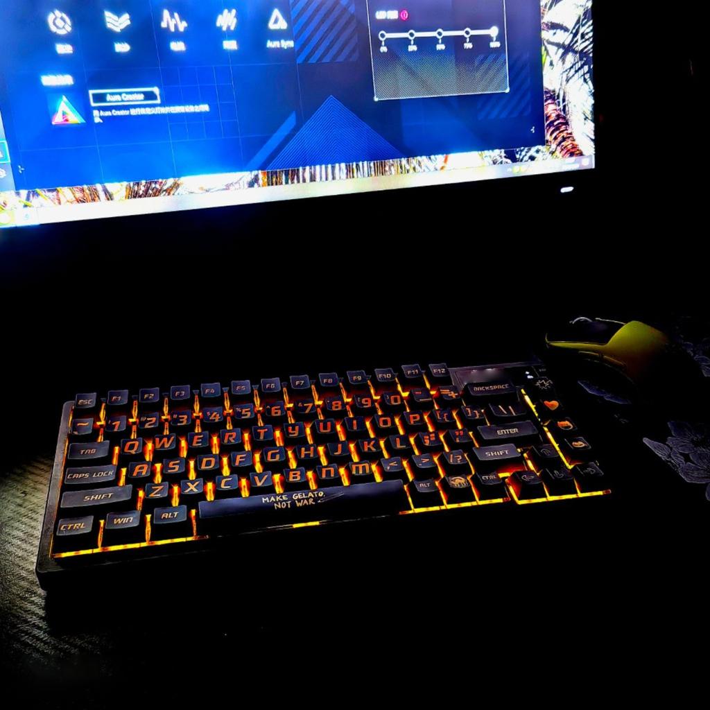 Mechanical Keyboard Keycaps Thick Content Comfort and Cool Keycap Replacement For Gamers 130Pieces Set