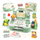 thumbnail image 1 of Caja Registradora Supermercado Juguete 42ps Regalo Nino Xtellar verde, 1 of 4