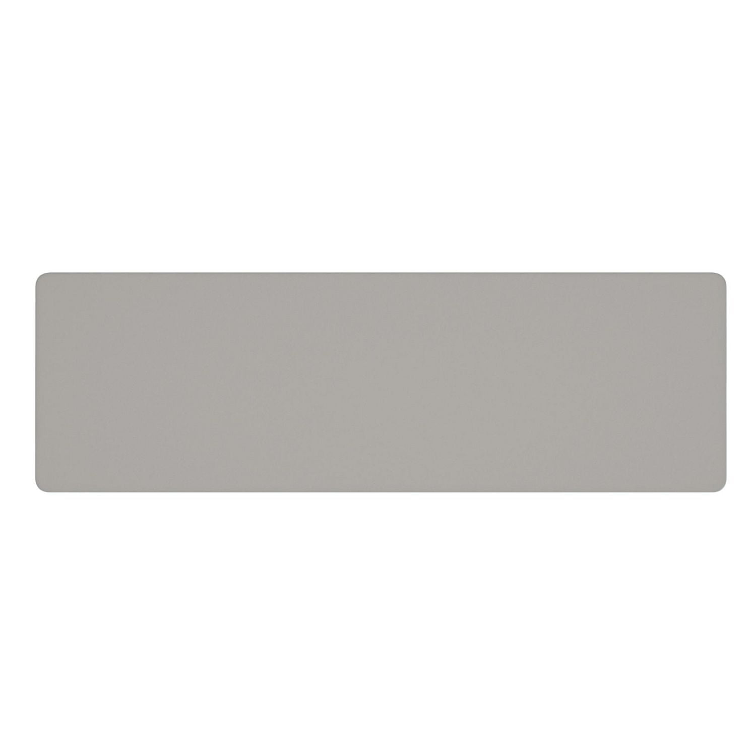 Contemporaine MDF et Verre Console - Gris Chaud
