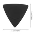 thumbnail image 2 of MLINS 60 pcs  Folk Guitar Picks Triangle Black Guitar Picks Anti-slip Style ABS Material Picks Guitar Accessories, 2 of 8