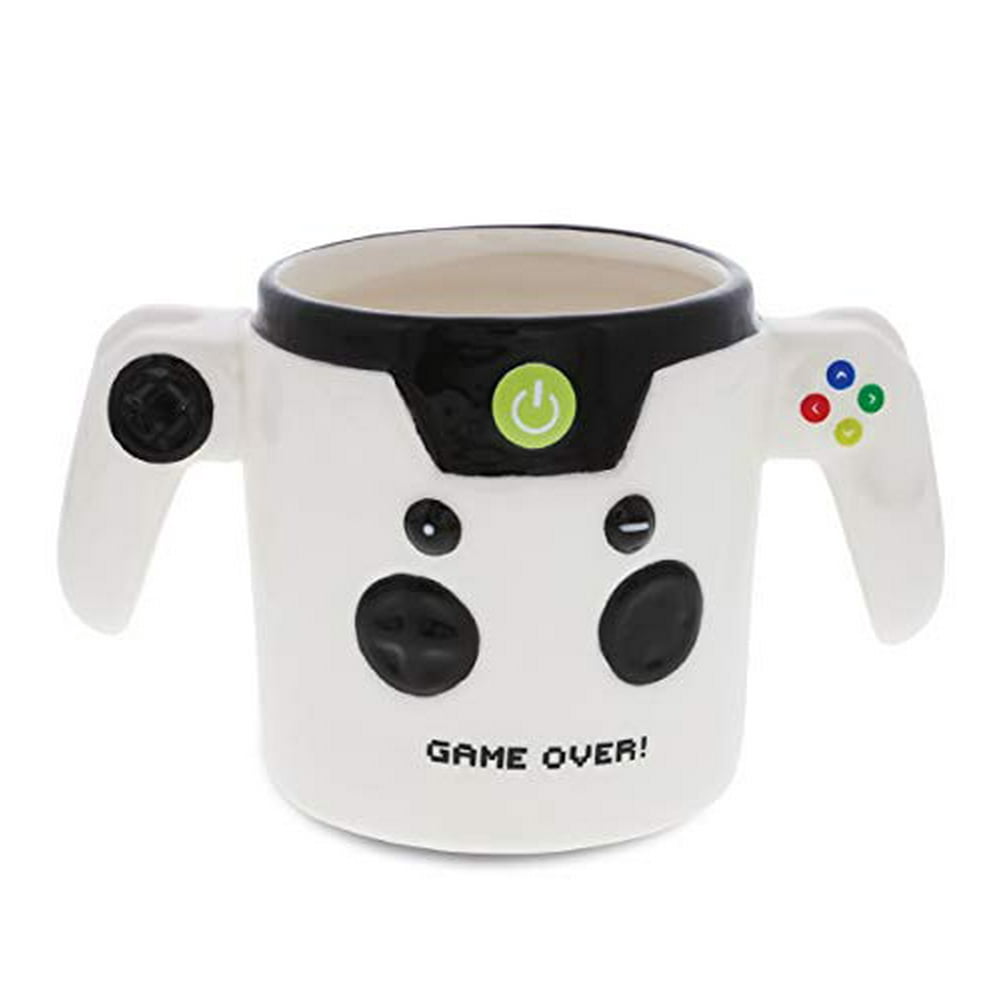 Mugniv Game Over Controller Novelty Mug: Ceramic Coffee Mugs & Tea Cup
