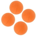 thumbnail image 3 of Birthday Party Favors Bouncy Ball Orange 4Pcs 2.4In, 3 of 6