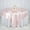 Blush, variant on Efavormart 60" SATIN Square Tablecloth Overlay For Wedding Catering Party Table Decorations Hunter Emerald Green Square Tablecloth Cover