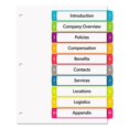 thumbnail image 1 of Avery-Dennison 11842 Ready Index Table Of Contents Dividers, 1-10 Letter, 1 of 1