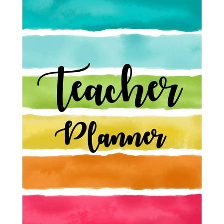 Lesson Planner for Teachers 2019-2020 : Weekly and Monthly Teacher Planner, Time Management for Teachers, Academic Year Lesson Plan and Record Book (July 2019 - July