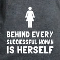 thumbnail image 3 of CafePress - Successful Woman T Shirt - Women's Traditional Fit Dark T-Shirt, 3 of 4
