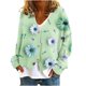 thumbnail image 2 of Puntoco Chaqueta Informal Con Botones Y Estampado De Moda Para Mujer, 2 of 5