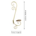 thumbnail image 2 of ADDHAT 1Ud Decorativo De Hierro Dorado Para Hogar Con Estilo Y Atmósfera Especial, 2 of 7