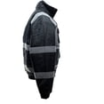 thumbnail image 2 of Yoko - Chaqueta reflectante estilo bomber para hombre (Negro) Yoko UTBC1248_black, 2 of 6