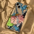 thumbnail image 3 of Funda de teléfono con diseño de anime de One Piece Monkey D. Luffy Roronoa Zoro para iPhone 15, 14, 13, 12, 11 Pro Max, carcasa suave con dibujos animados, 3 of 5