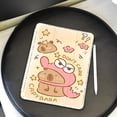 thumbnail image 3 of Tuohive TPU Trifold Stand Smart iPad Case For iPad with Pencil Holder Gen9 Gen8 Gen7 10.2 Air4 Air5 10.9 Pro11 2020/2021 Anti drop Cartoon Capybara, 3 of 9