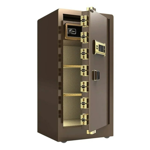 Stainless Steel Safe Box For Home And Office, Anti-theft Safe, Fingerprint, Password, Wall, Height 1.2m ,Portable Security Chest