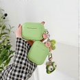 thumbnail image 2 of ComfyArt Green Soft TPU Earphone Case for Airpods 1/2 with Cute Frog Pendant Shockproof Protective Headset Case for Girls Women Men Earphone Sleeve, 2 of 4