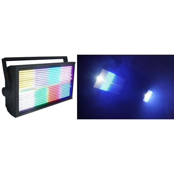 Rockville STAGE PANEL 864 LED RGB Pro Stage Wash Light   Strobe   Matrix Combo