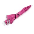thumbnail image 3 of Sombrero de paraguas de pesca y golf de poliéster fucsia con 8 varillas para sol y lluvia, 3 of 3
