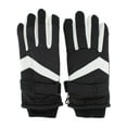 thumbnail image 2 of CTM Adult Winter Ski Gloves with Extended Cuff and Wrist Strap by Wootie, 2 of 5