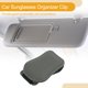 thumbnail image 3 of Clip para gafas de sol de coche Unique Bargains con soporte magnético universal para parasol de coche de cuero Nappa gris 7.5x5cm 1 Pcs, 3 of 7