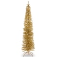 thumbnail image 1 of National Tree Company TT33-702-70 7' Champagne Gold Tinsel Tree with Metal Stand, 1 of 2