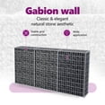 thumbnail image 3 of vidaXL Gabion Basket Steel Garden Outdoor Wall Wire Fence Cage Multi Sizes, 3 of 11