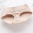 thumbnail image 6 of GEWSEY Lifter Panties Padded Underwear for Women Seamless Booty Pads Enhancer Panty (Khaki, M), 6 of 9