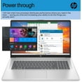 thumbnail image 5 of HP 2024 17 Business Laptop with Microsoft Office Lifetime License, 17.3" FHD IPS Screen, Intel 6-Core i3-1215U, 16GB RAM, 512GB SSD, Intel UHD Graphics, Anti-Glare, HD Camera, Win 11 Home, 5 of 5