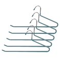 thumbnail image 1 of a refined product description and key features for the **5pcs Non Slip Pant Hangers – Traceless Clothes Organizer for Trousers**:\n\n \n\n### 🧵 **5PCS, 1 of 3