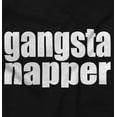 thumbnail image 2 of Gangsta Napper Rap Hip-hop Humor Toddler Boy Girl T Shirt Infant Toddler Brisco Brands 12M, 2 of 6