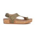 thumbnail image 2 of Ros Hommerson Preston Women's Adjustable Straps Sandal In Olive, 2 of 6