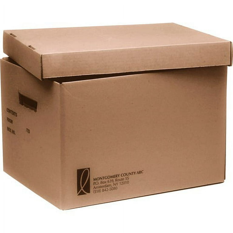 File Storage Boxes 6 Pack 200# Strength