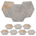 thumbnail image 1 of 10Pcs Brick-Like Slate Stone Terrarium Rocks for Pet Owners, 1 of 4