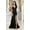 HUNTER GREEN, variant on Women's May Queen MQ1787 Glitter V Neck Long Stunning Red Carpet Formal Gown Hunter Green 2